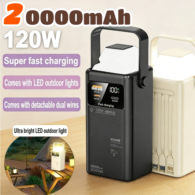 Outdoor Usb Power Outlet - 120W Power Bank 200000mAh Alimentatore di