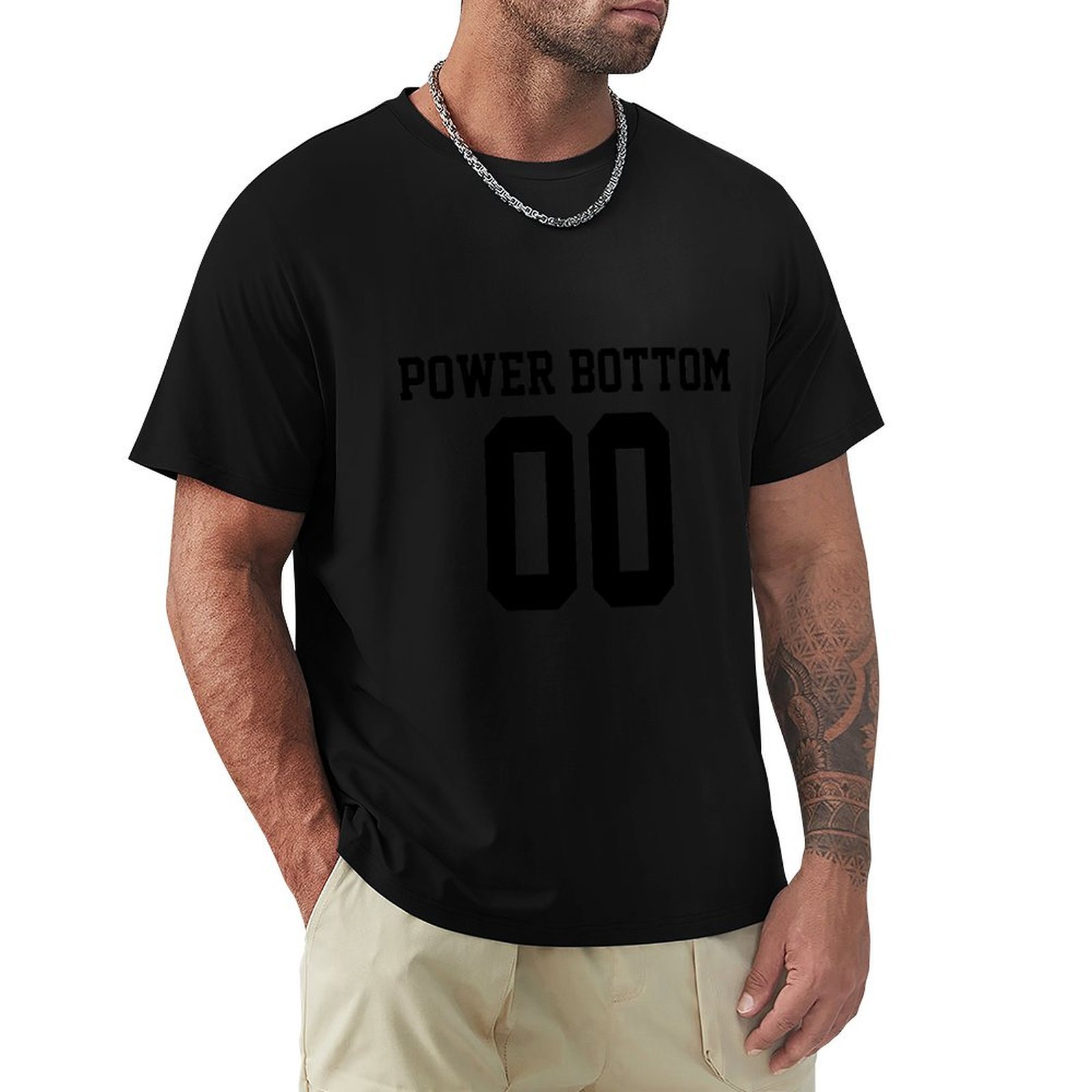 Outdoor Power Not Working - T-Shirt Power Bottom per Lavoro all'Aperto