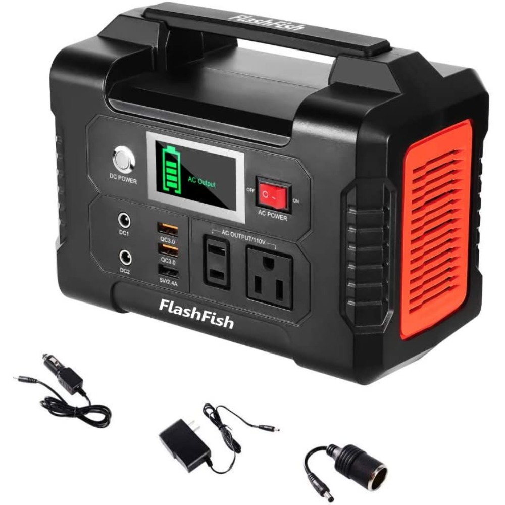 Outdoor Usb Power Outlet - Stazione di alimentazione portatile da 200W,