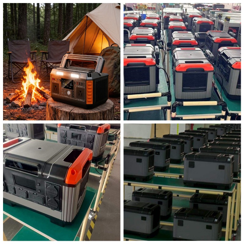 Outdoor Power Station - Stazione di Alimentazione Portatile 220V 500W,