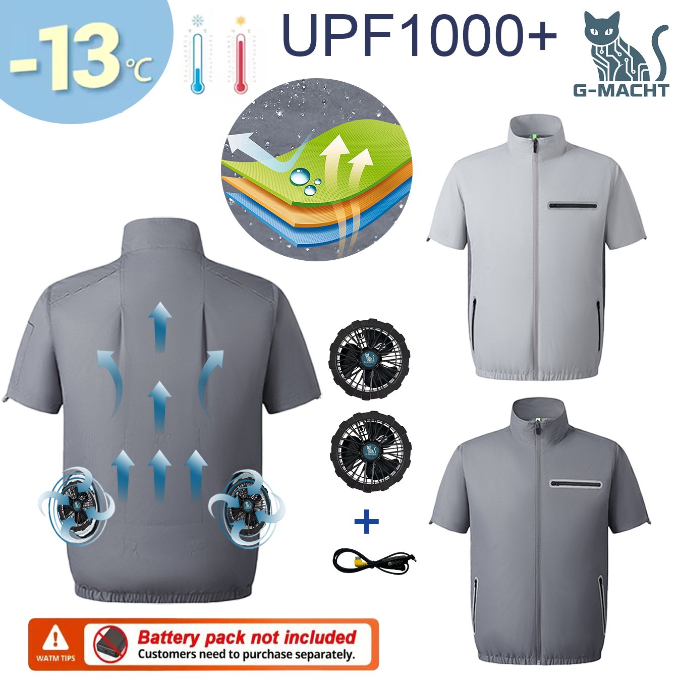 Outdoor Power Not Working - G-MACHT 2026 Nuovo Gilet Refrigerante con