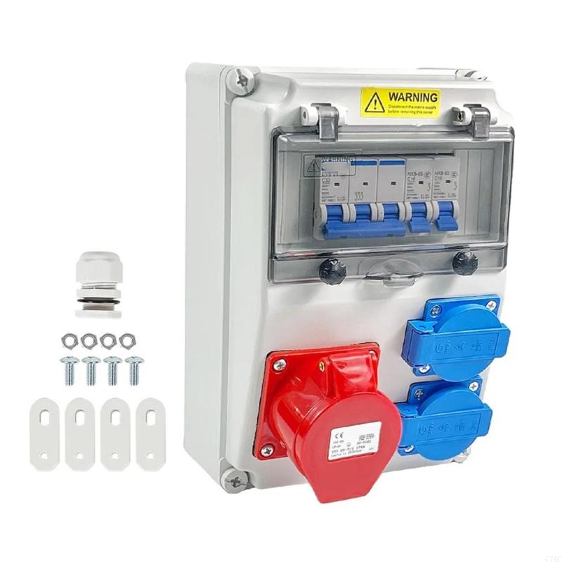 Outdoor Power Outlet Install - Scatola derivazione elettrica fissata muro con