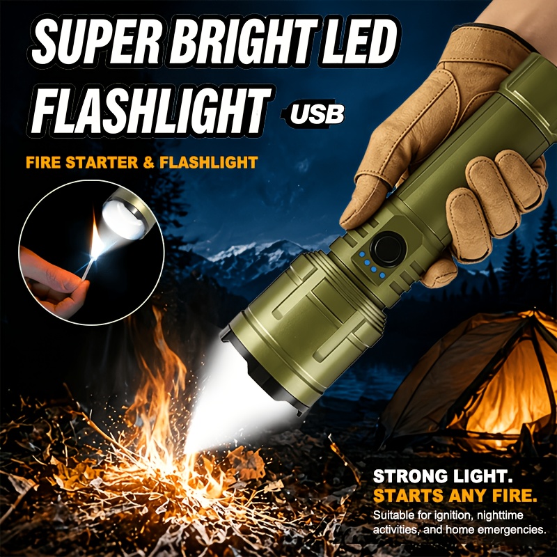 Outdoor Powerbank - Torcia con Accendino e Power Bank