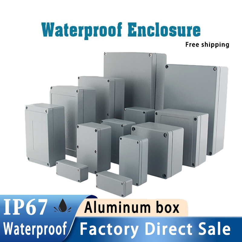 Outdoor Power Board Box - Custodia in alluminio per esterni IP67