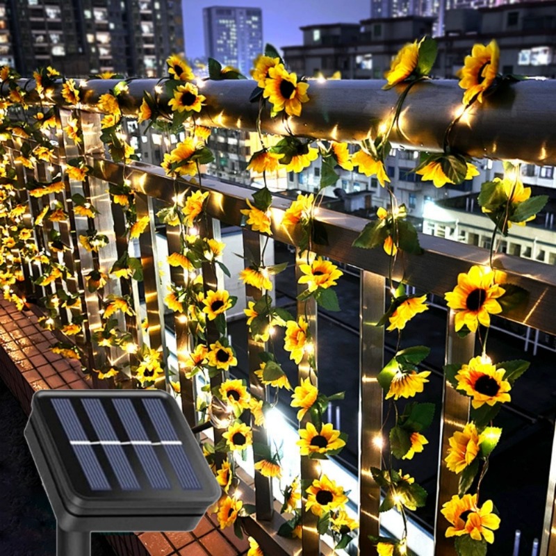 Outdoor Power And Plant - Luci a LED a Festone con