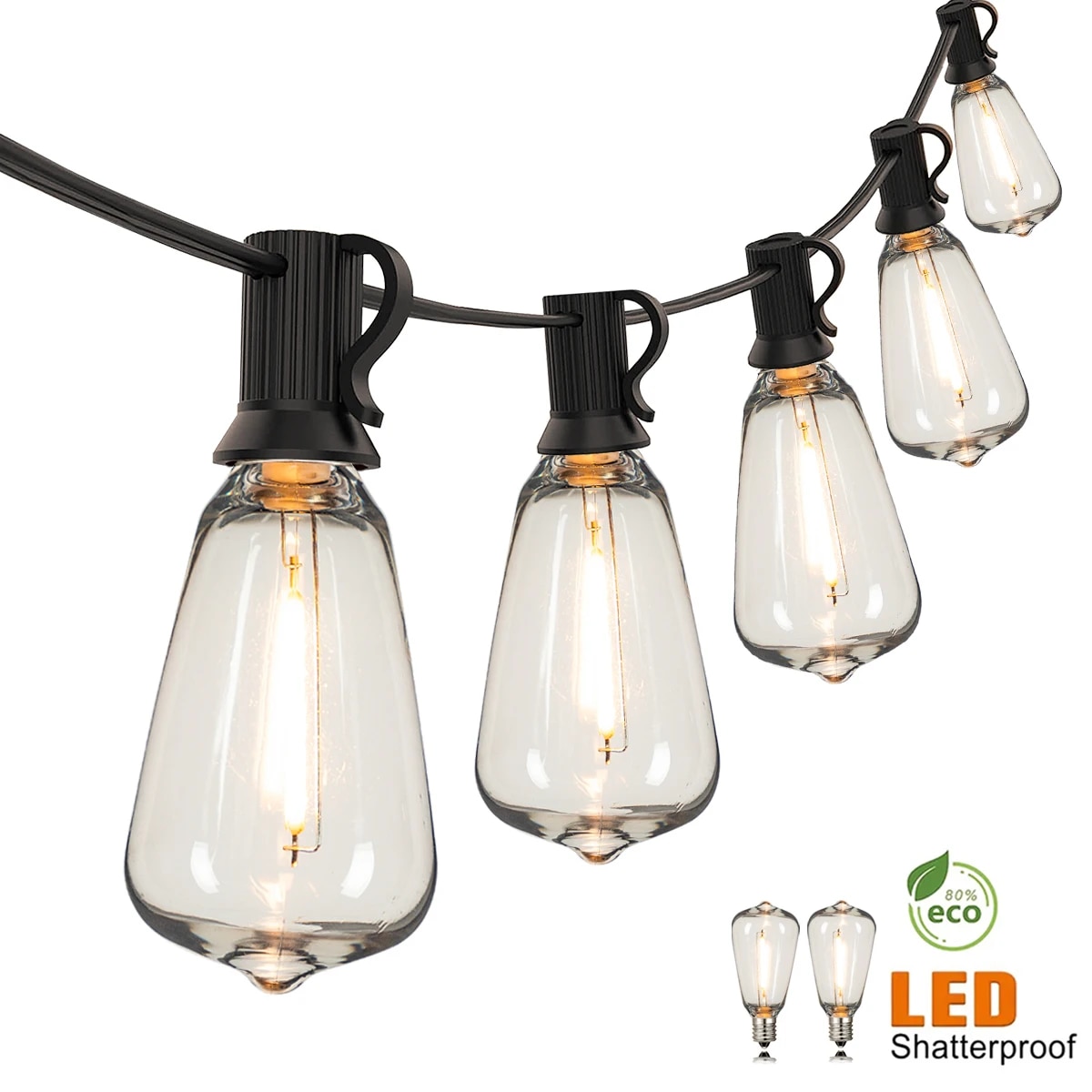 Outdoor Power Hub - Luci a Corda ST38 110V con