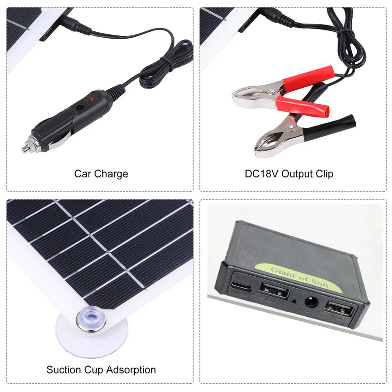 Set sistema di energia solare  - Outdoor Usb Power Outlet recensione e prezzo