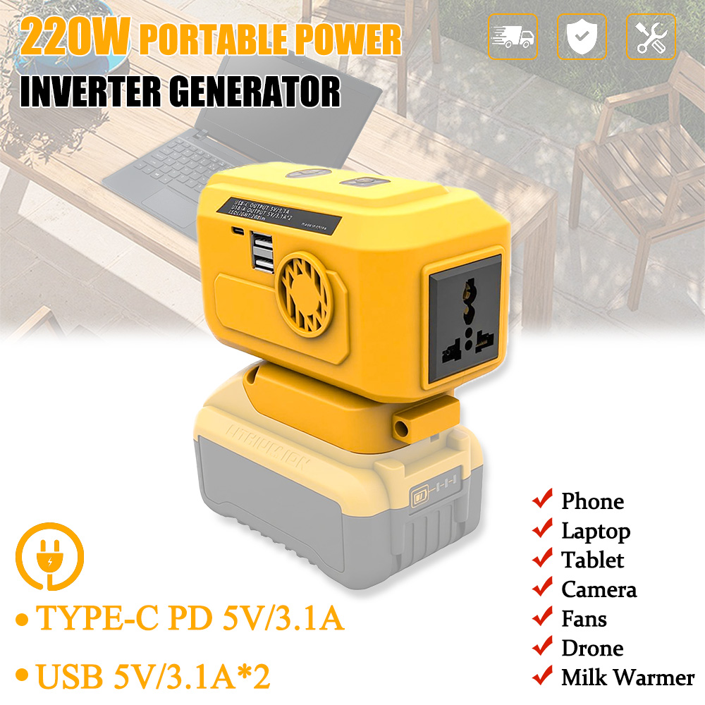 Inverter di potenza da 220W co - Outdoor Usb Power Outlet recensione e prezzo