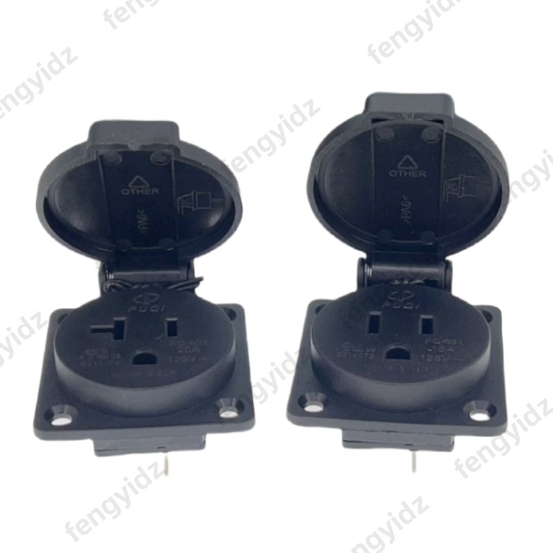 Nero 125V 15A 20A IP44 CE Amer - Outdoor Power Receptacle recensione e prezzo