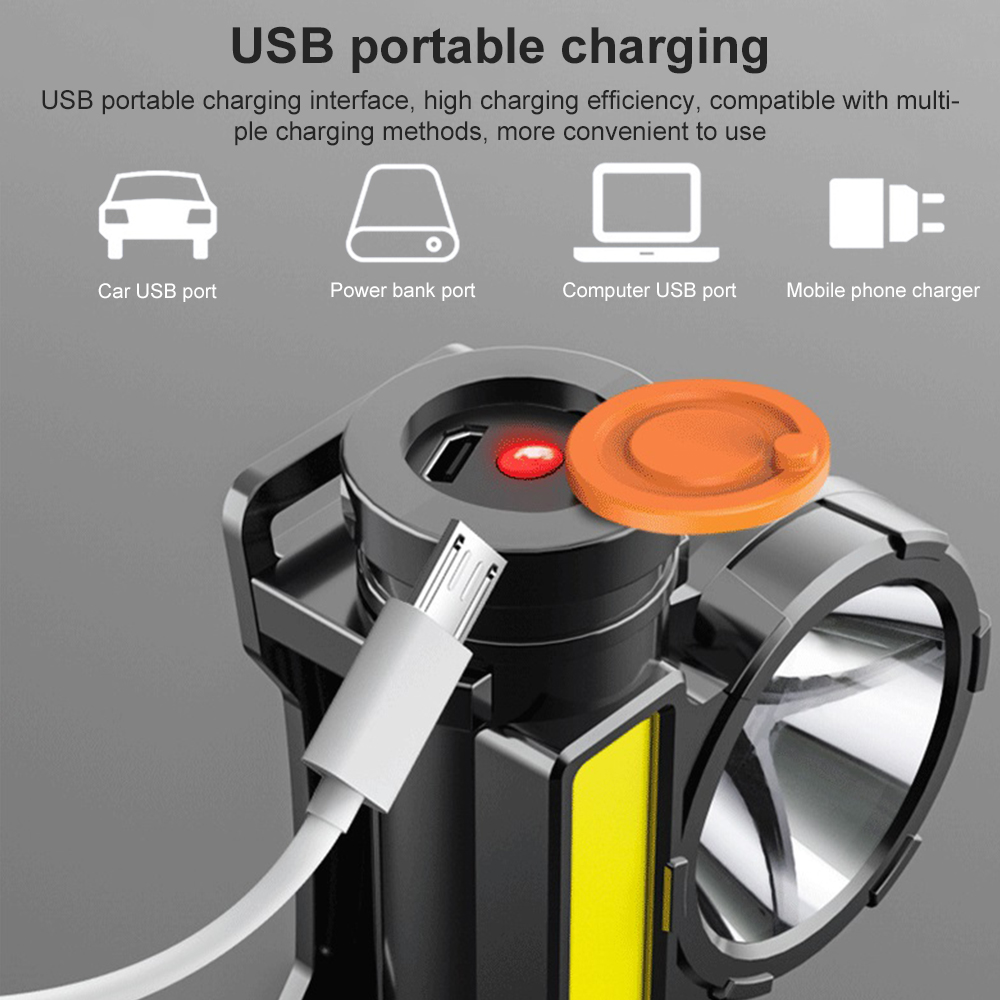 Lampada frontale COB ricaricab - Outdoor Power Source recensione e prezzo