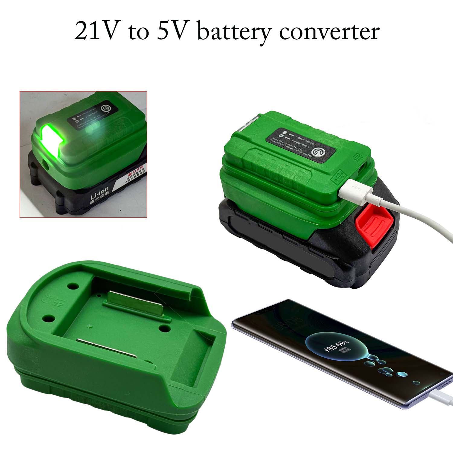 Adattatore per power bank per  - Outdoor Power Adapter Usb recensione e prezzo