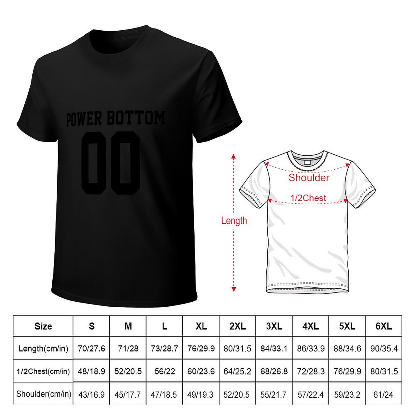 T-Shirt Power Bottom per Lavor - Outdoor Power Not Working recensione e prezzo