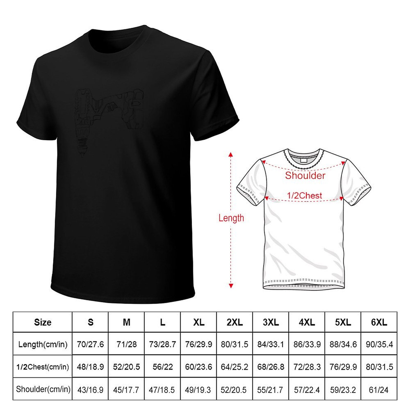 T-shirt Power Drill da lavoro  - Outdoor Power Not Working recensione e prezzo