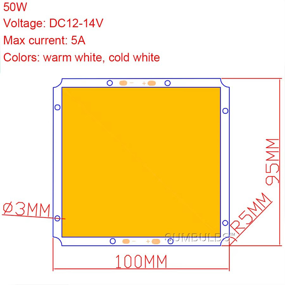 Pannello LED COB Quadrato 100x - Outdoor Power Source recensione e prezzo