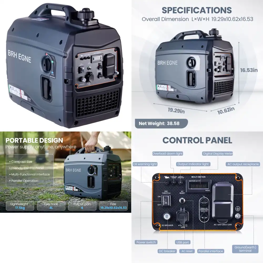 Generatore Inverter Silenzioso - Portable Generator Inverter recensione e prezzo