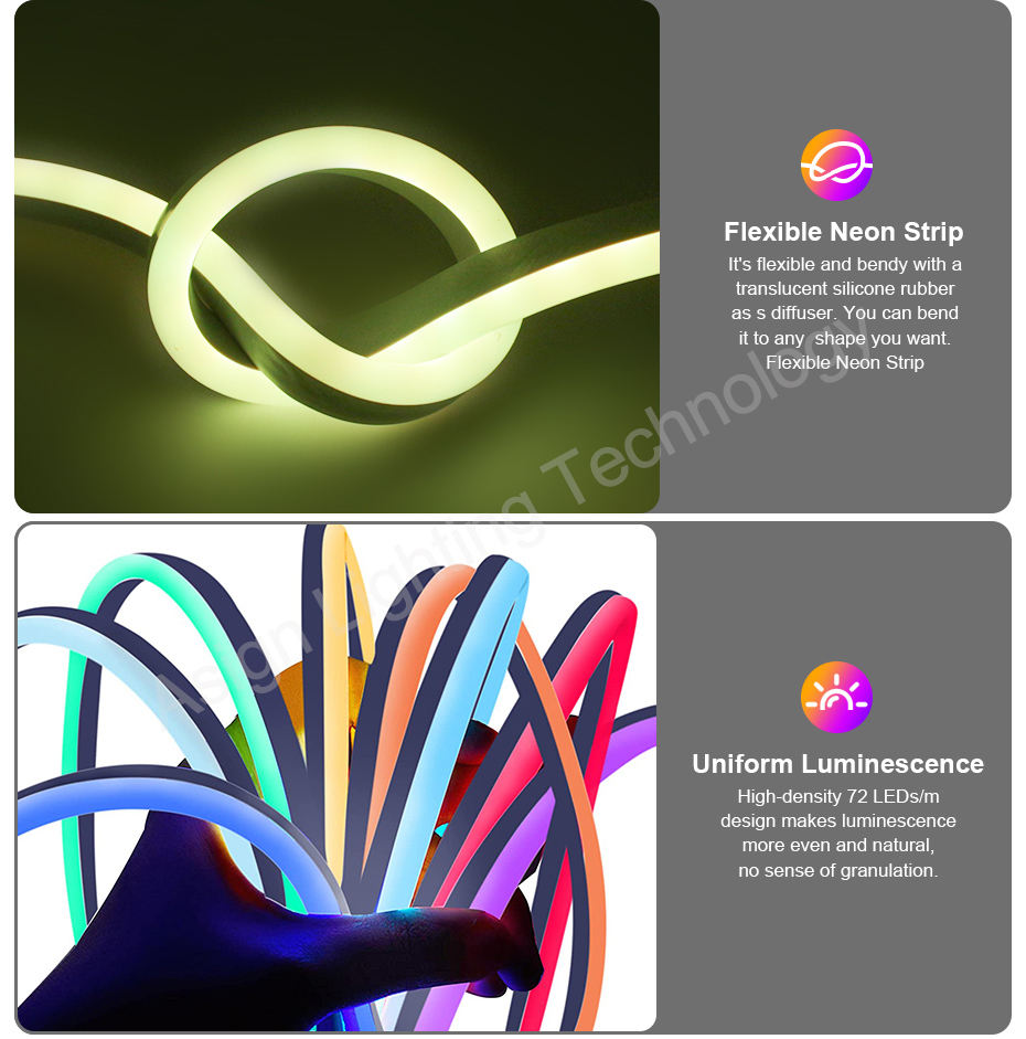 Striscia LED Neon RGB 220V con - Outdoor Power Hub recensione e prezzo