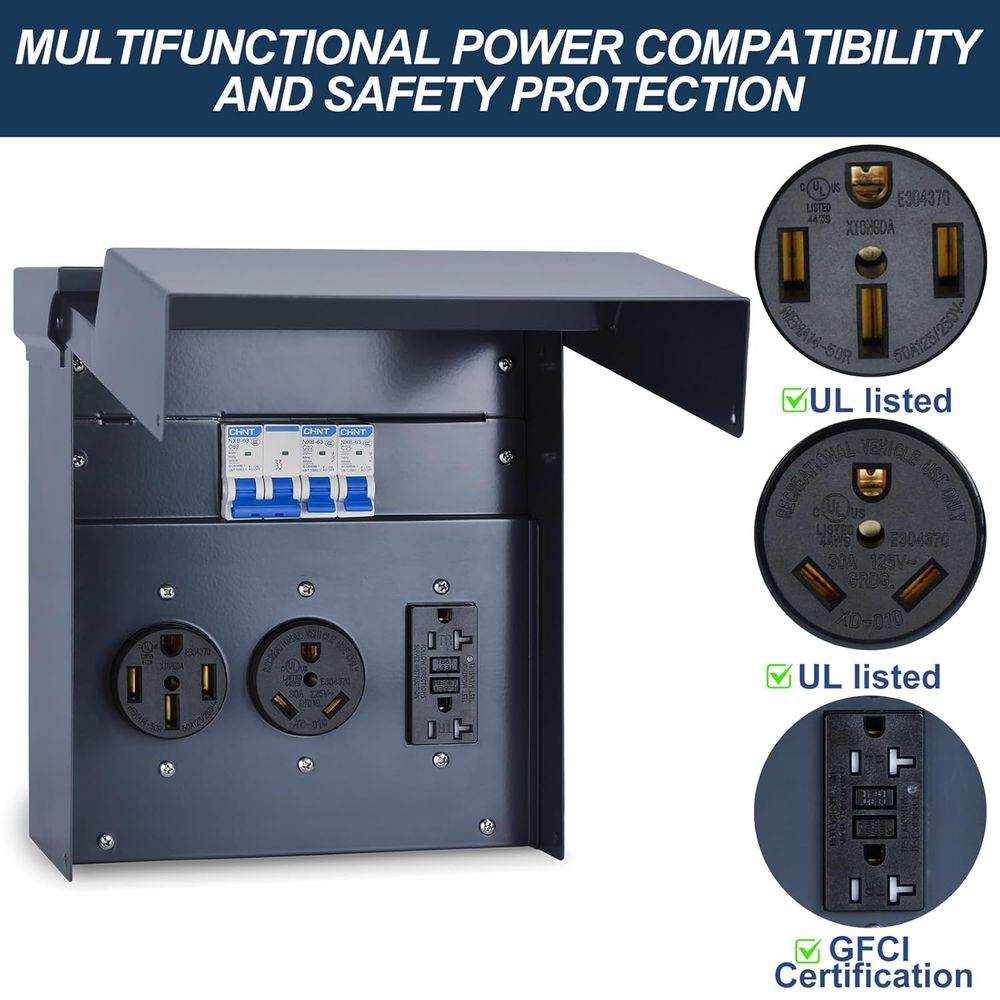 Pannello Elettrico per Camper  - Outdoor Power Receptacle recensione e prezzo