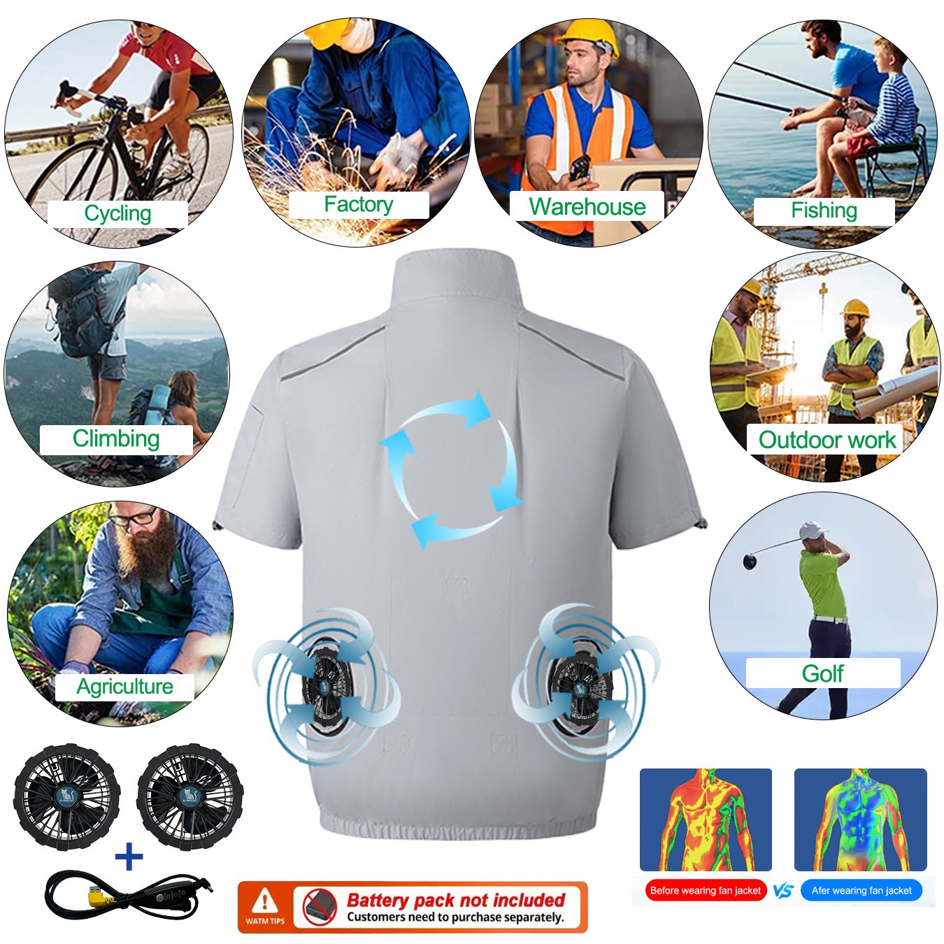 G-MACHT 2026 Nuovo Gilet Refri - Outdoor Power Not Working recensione e prezzo