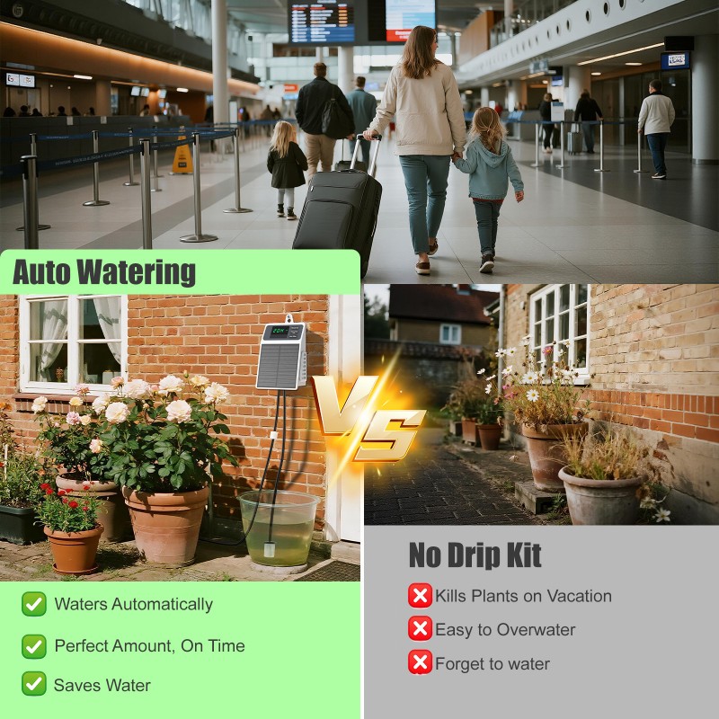 A03F-Kit di irrigazione automa - Outdoor Power And Plant recensione e prezzo
