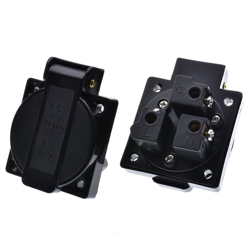 1 pz Gran Bretagna Nero Blu 13 - Outdoor Power Receptacle recensione e prezzo