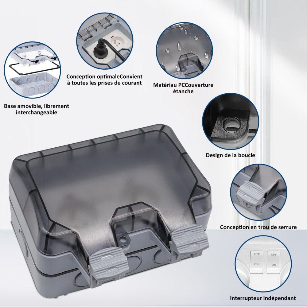 Presa esterna EIOMR Francia IP - Outdoor Usb Power Outlet recensione e prezzo