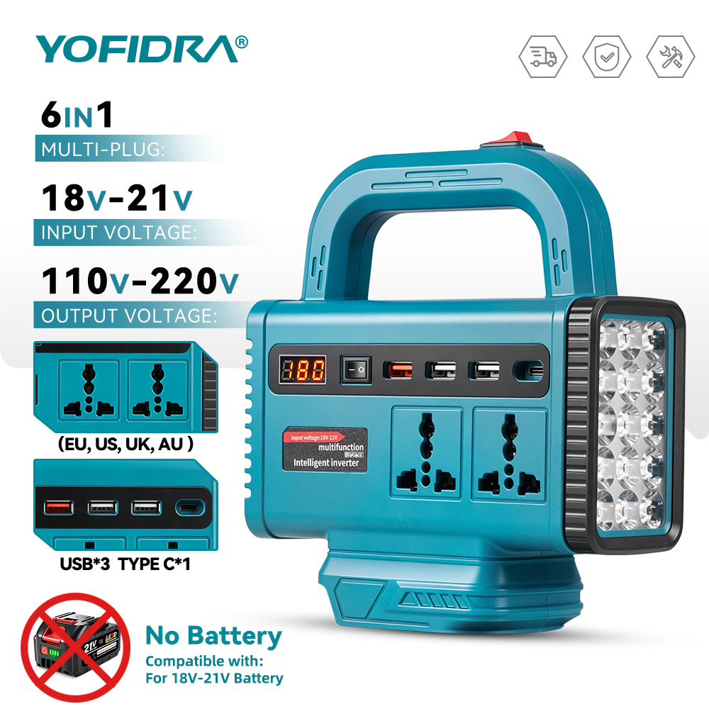 Inverter di potenza portatile  - Outdoor Usb Power Outlet recensione e prezzo