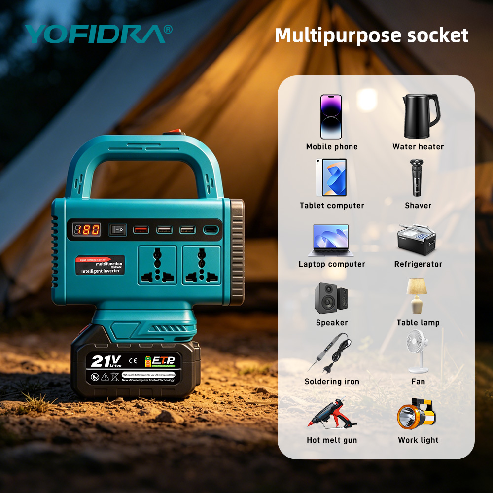 Inverter di potenza portatile  - Outdoor Usb Power Outlet recensione e prezzo