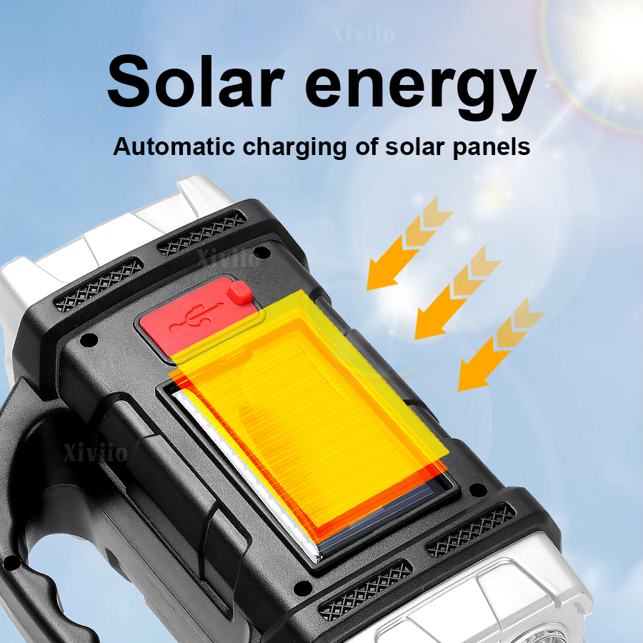 Nuova Torcia Solare LED Potent - Outdoor Powerbank recensione e prezzo