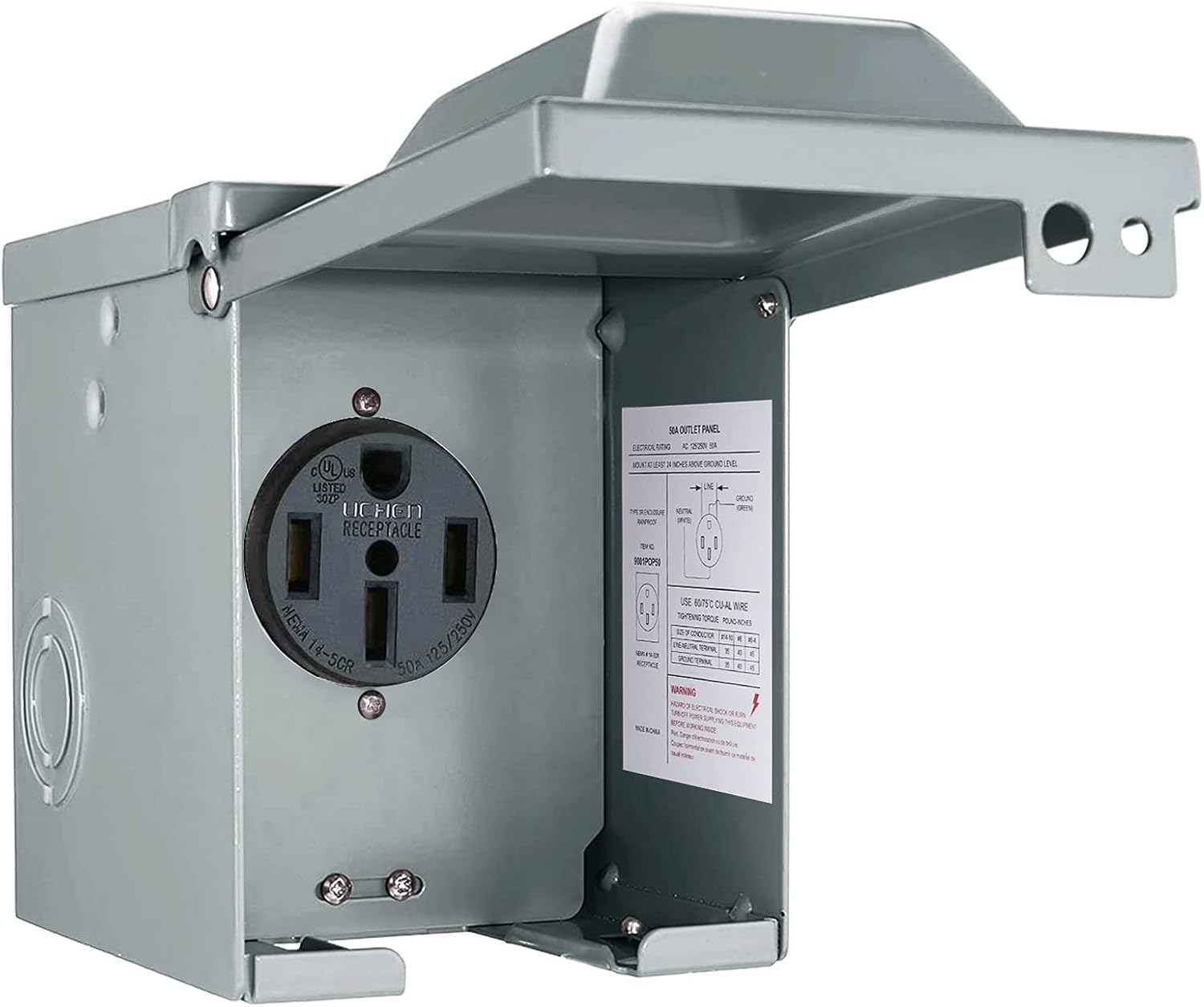 Scatola presa di corrente per  - Outdoor Power Receptacle recensione e prezzo
