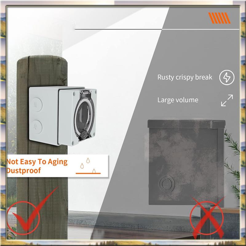 AA46 HOT-50Amp Scatola presa d - Outdoor Power Receptacle recensione e prezzo