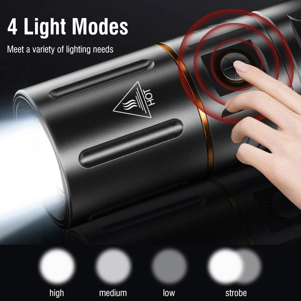 BORUiT Torcia LED Ultra Lumino - Outdoor Powerbank recensione e prezzo