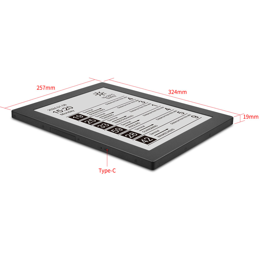 Display E-paper da 13,3 Pollic - Outdoor Power Station recensione e prezzo