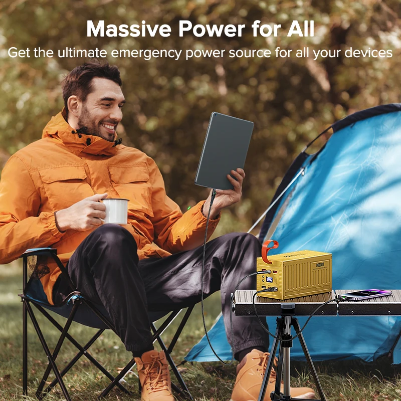 QOOVI 60000mAh Power Bank 22.5 - Outdoor Usb Power Outlet recensione e prezzo